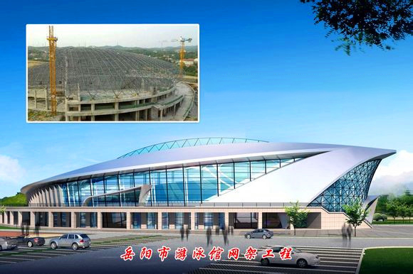 深州游泳池网架